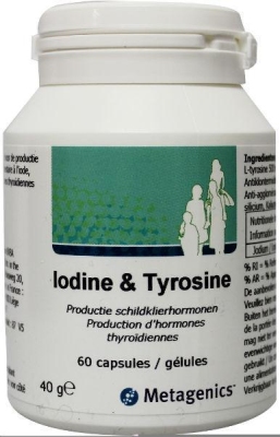 Metagenics iodine & tyrosine 60cap  drogist