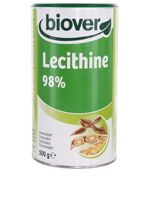 Foto van Biover lecithine granules 500g via drogist