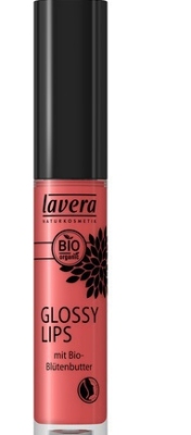 Foto van Lavera glossy lips delicious peach 9 6.5ml via drogist