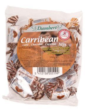 Foto van Damhert caribbean mix toffees 100g via drogist