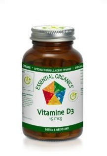 Foto van Essential organics vitamine d3 90tab via drogist
