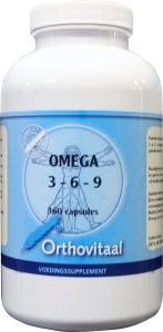 Orthovitaal omega visolie 3 6 9 360cap  drogist