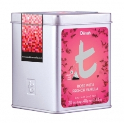 Dilmah rose with french vanilla thee 20st  drogist