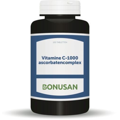Bonusan vitamine c1000 mg ascorbaten 100tab  drogist