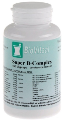 Foto van Biovitaal voedingssupplementen super b complex 100 capsules via drogist