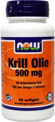 Now krill olie 60sft  drogist