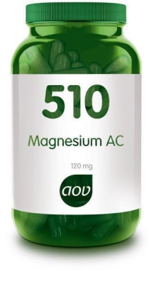 Foto van Aov 510 magnesium glycinaat 60cap via drogist