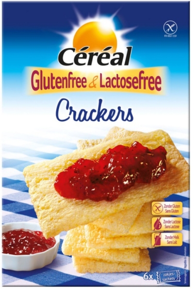 Foto van Cereal crackers glutenvrij 250g via drogist