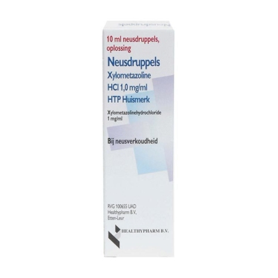 Foto van Healthypharm neusdruppels volwassen 10 ml via drogist