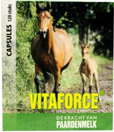 Vitaforce paardenmelk capsules 120cap  drogist
