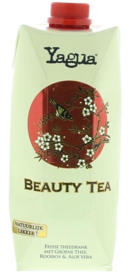Foto van Yagua beauty tea 500ml via drogist