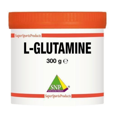 Foto van Snp l-glutamine puur 300g via drogist
