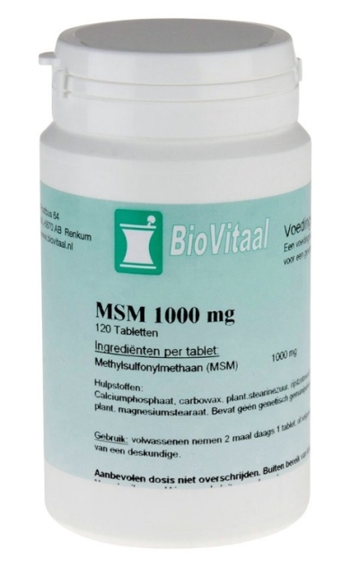 Biovitaal msm 1000 120tb  drogist