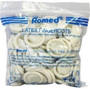 Romed vingercondooms small latex 100 stuks  drogist
