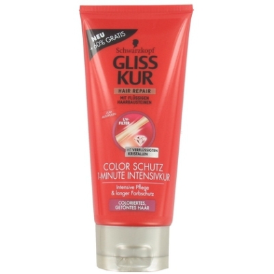 Gliss kur gliss-kur 1-minute haarmasker color 200 ml.  drogist