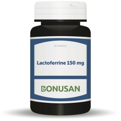 Foto van Bonusan lactoferrine 150 mg 60vc via drogist