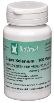 Foto van Biovitaal super selenium 100cp via drogist