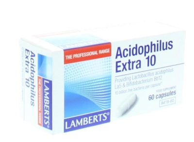 Lamberts acidophilus extra 10 60vcap  drogist