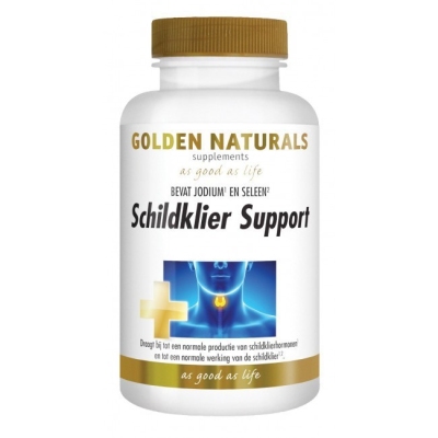 Golden naturals schildklier support 90tb  drogist