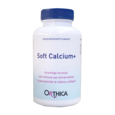 Foto van Orthica soft calcium + 60cap via drogist