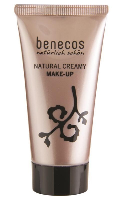 Foto van Benecos foundation creamy nude 30ml via drogist