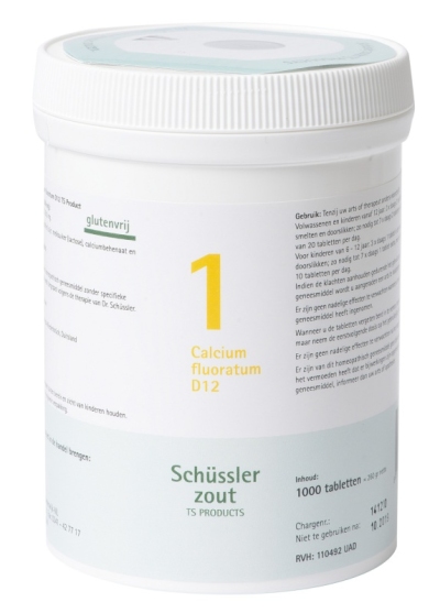 Pfluger schussler celzout 1 calcium fluoratumd12 1000t  drogist