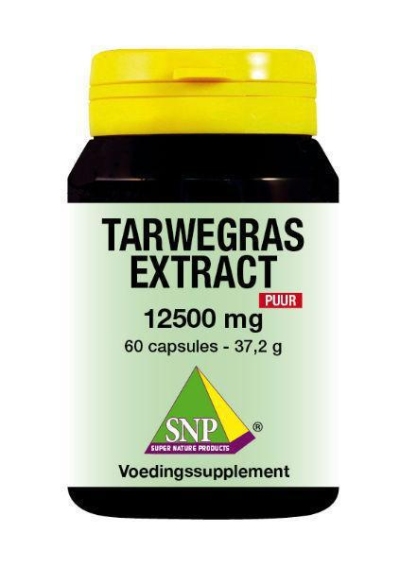 Foto van Snp tarwegras extract 12500 mg puur 60ca via drogist