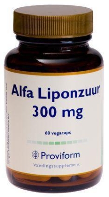 Foto van Proviform alfa liponzuur 300mg 60vc via drogist