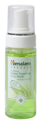 Foto van Himalaya facewash herbals neem foaming 150ml via drogist