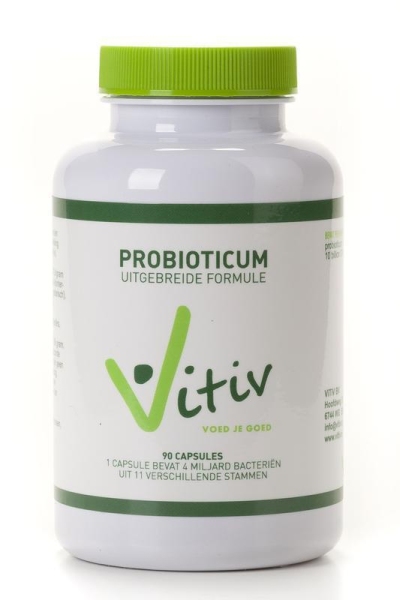 Foto van Vitiv probioticum 90tb via drogist