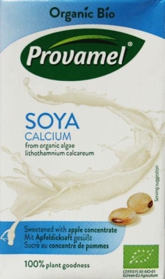 Foto van Provamel soya plus calcium gezoet 250ml via drogist
