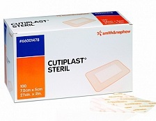 Cutiplast wondpleisters steriel 7,2cmx5cm 100 stuks  drogist