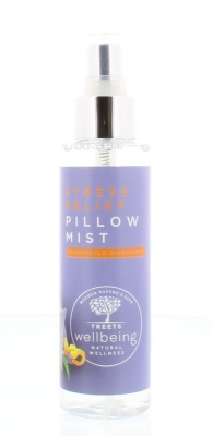 Foto van Treets wellbeing stress relief pillow mist 130ml via drogist