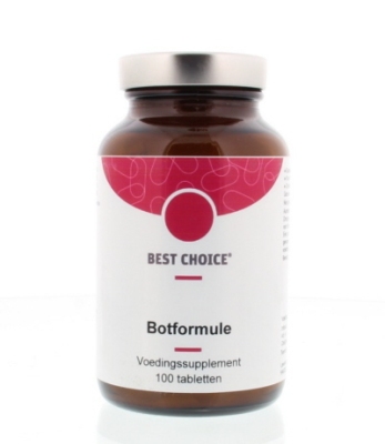 Foto van Best choice botformule calcium magnesium vitamine d 100tab via drogist