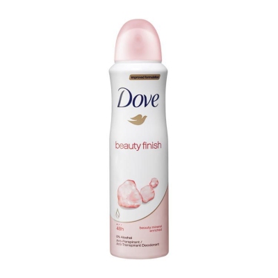 Foto van Dove deodorant spray beauty finish 150ml via drogist