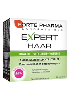 Foto van Forte pharma voedingssupplementen expert anti-haaruitval 28tabl via drogist