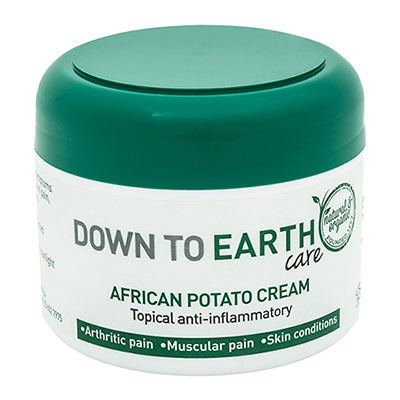 Foto van Down to earth african potato bodycreme 250ml via drogist