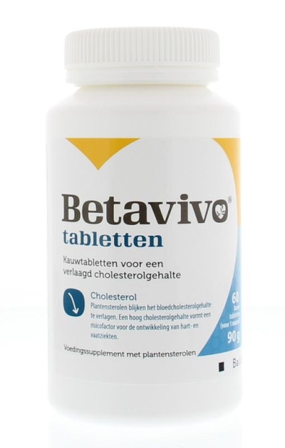 Foto van Betavivo cholesterol 60tb via drogist