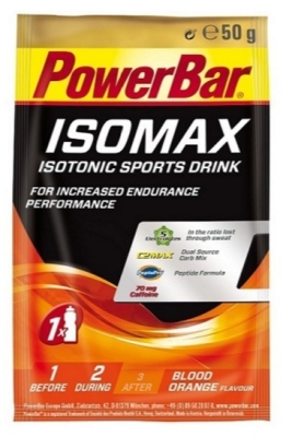 Foto van Powerbar isomax sports drink blood orange 50gr via drogist