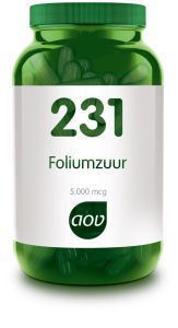 Aov 231 foliumzuur 5mg 60cp  drogist