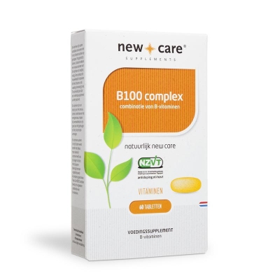 Foto van New care vitamine b100 complex 60tab via drogist