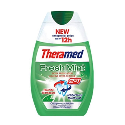 Theramed tandpasta 2in1 fresh mint 75ml  drogist