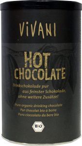 Foto van Vivani hot chocolate 280g via drogist
