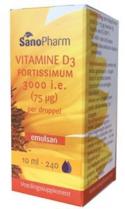Sanopharm emulsan d3 fortissimum 10ml  drogist