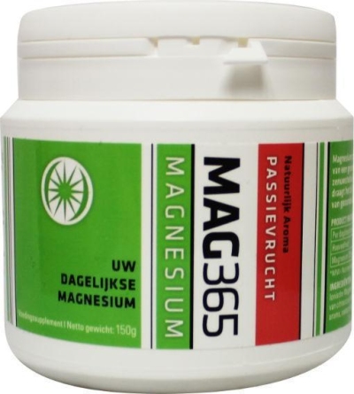 Mag365 magnesium poeder - passievrucht & citroenzuur 150g  drogist