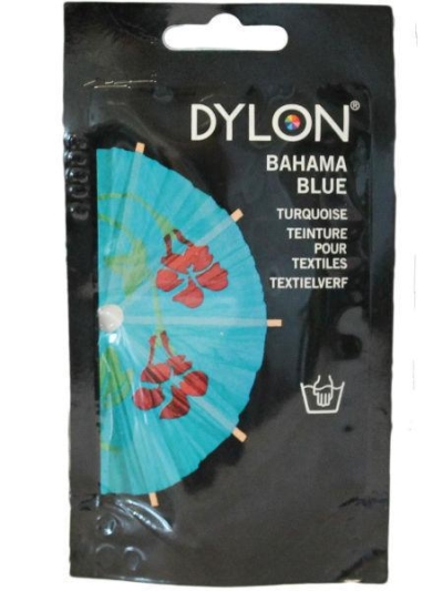 Foto van Dylon textielverf handwas bahama blue 21 50g via drogist