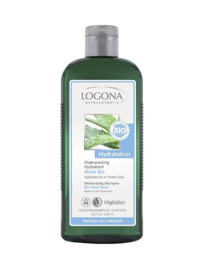 Logona shampoo hydraterend bio aloe vera 250ml  drogist