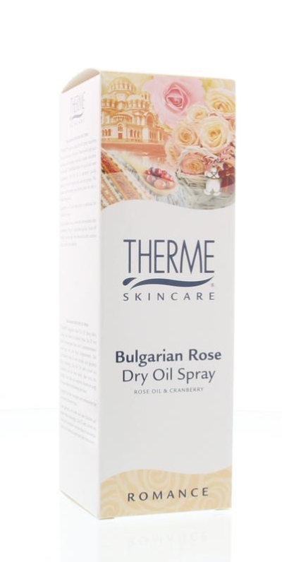 Foto van Therme dry oil bulgarian rose 125ml via drogist