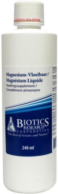 Foto van Biotics magnesium vloeibaar 240ml via drogist