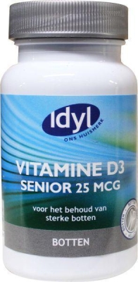 Foto van Idyl vitamine d3 25 mcg senior 90st via drogist